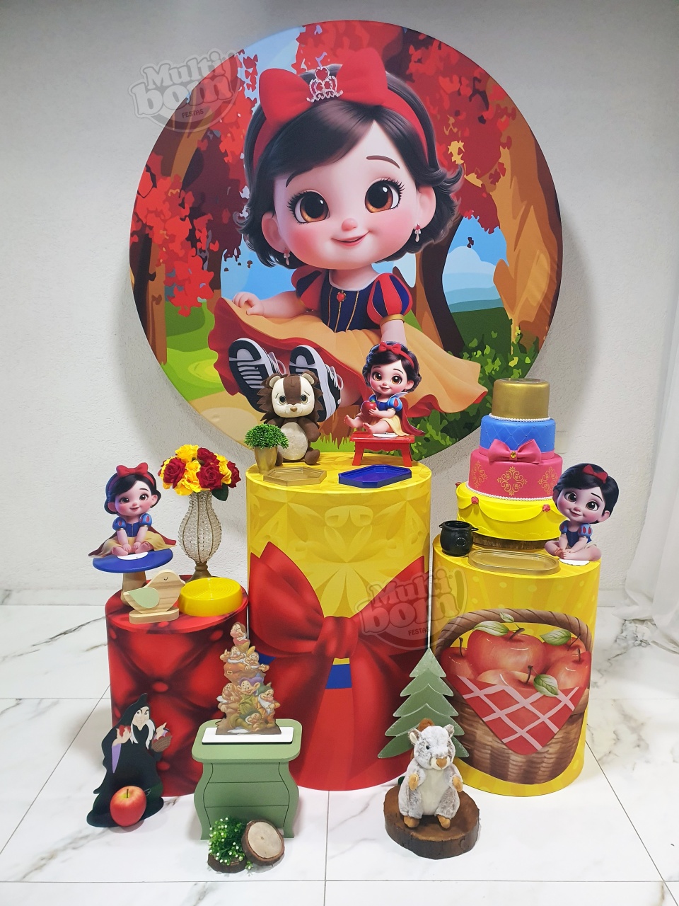 Branca de Neve Baby 3 - MultiBomFestas