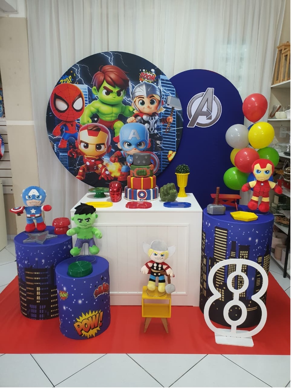 Vingadores Baby 3 - MultiBomFestas