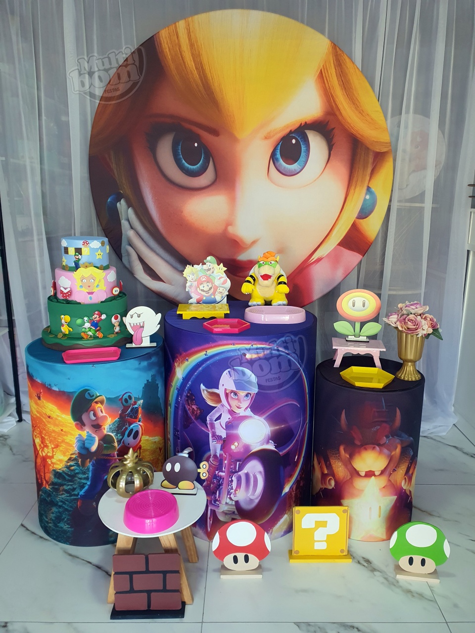 Princesa Peach - MultiBomFestas