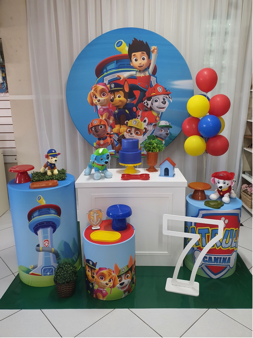 Patrulha Canina Menino 5 - MultiBomFestas