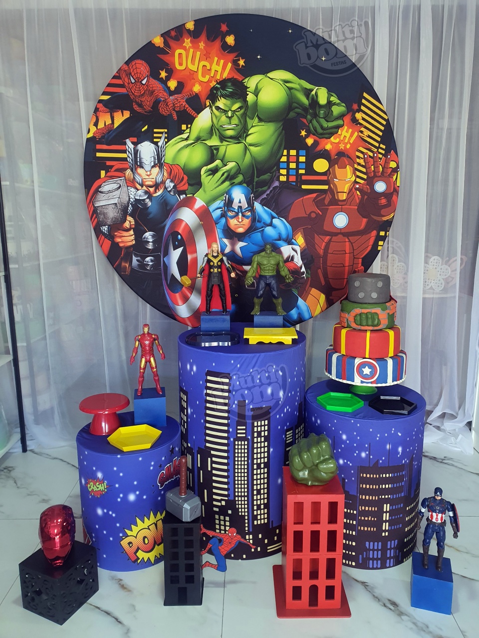 Vingadores 1 - MultiBomFestas
