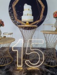 15 Anos Glitter Dourado 1 - imagem 3