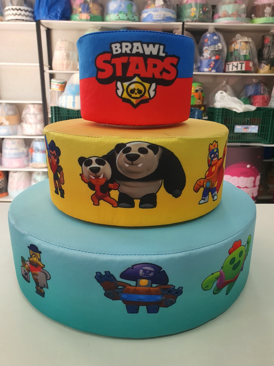 Bolo Fake Brawl Stars - MultiBomFestas
