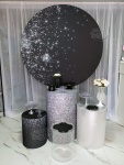 15 Anos Glitter Preto 6 - imagem 1