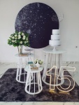 15 Anos Glitter Preto 3 - imagem 1