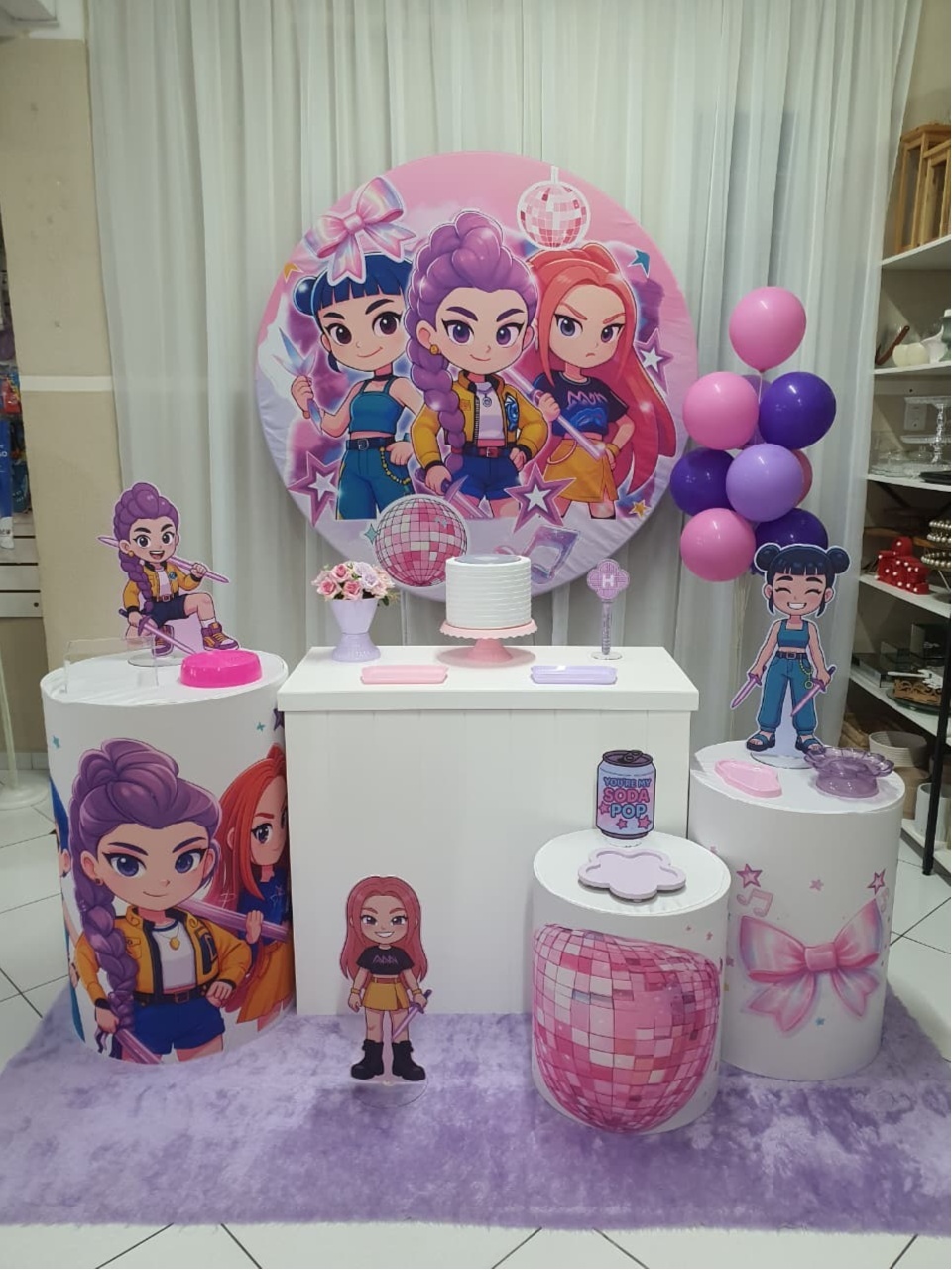 Guerreiras Do K-Pop Cute 2 - MultiBomFestas