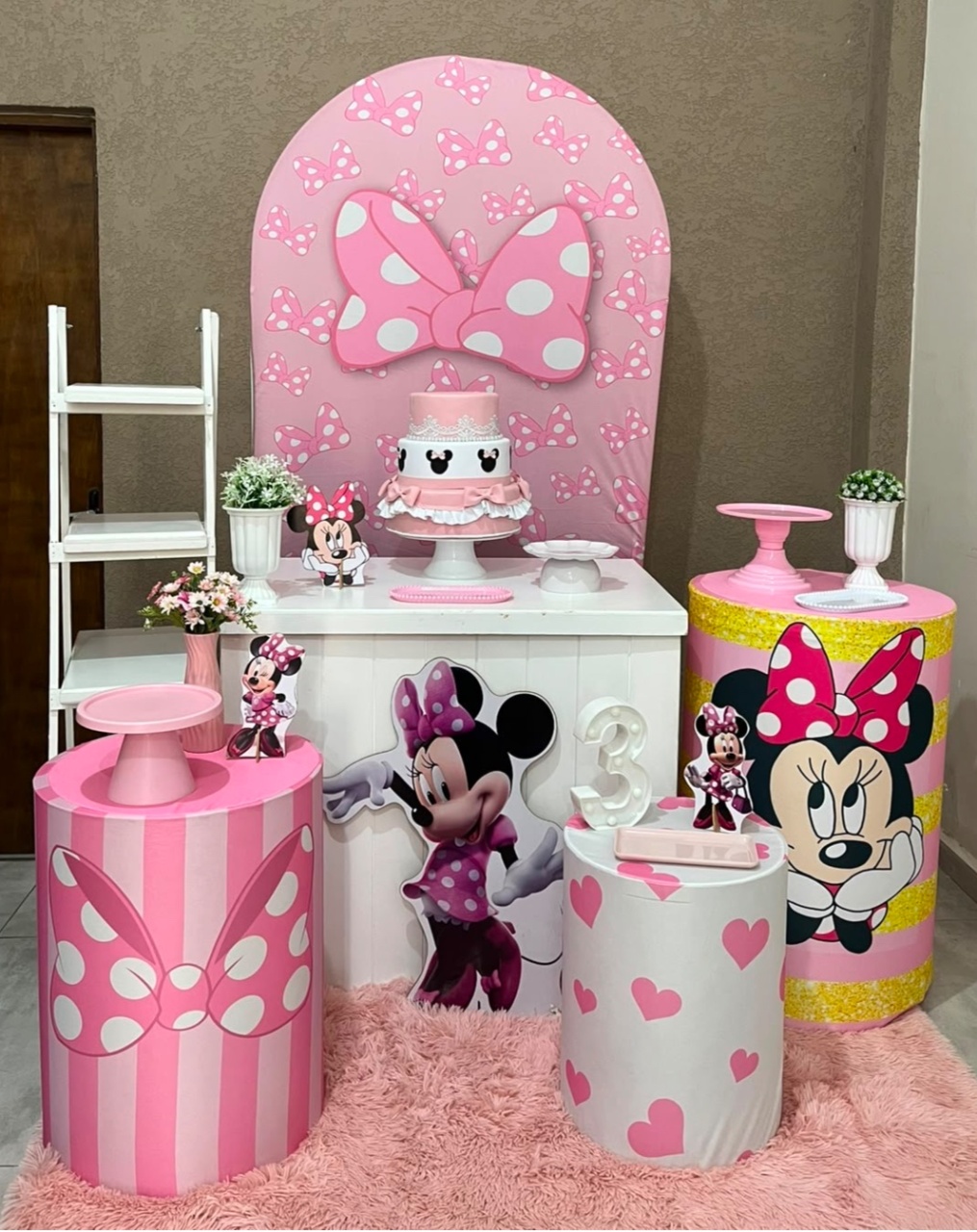 Kit Grande Minnie Romano - Jujuba Festa e Cia 