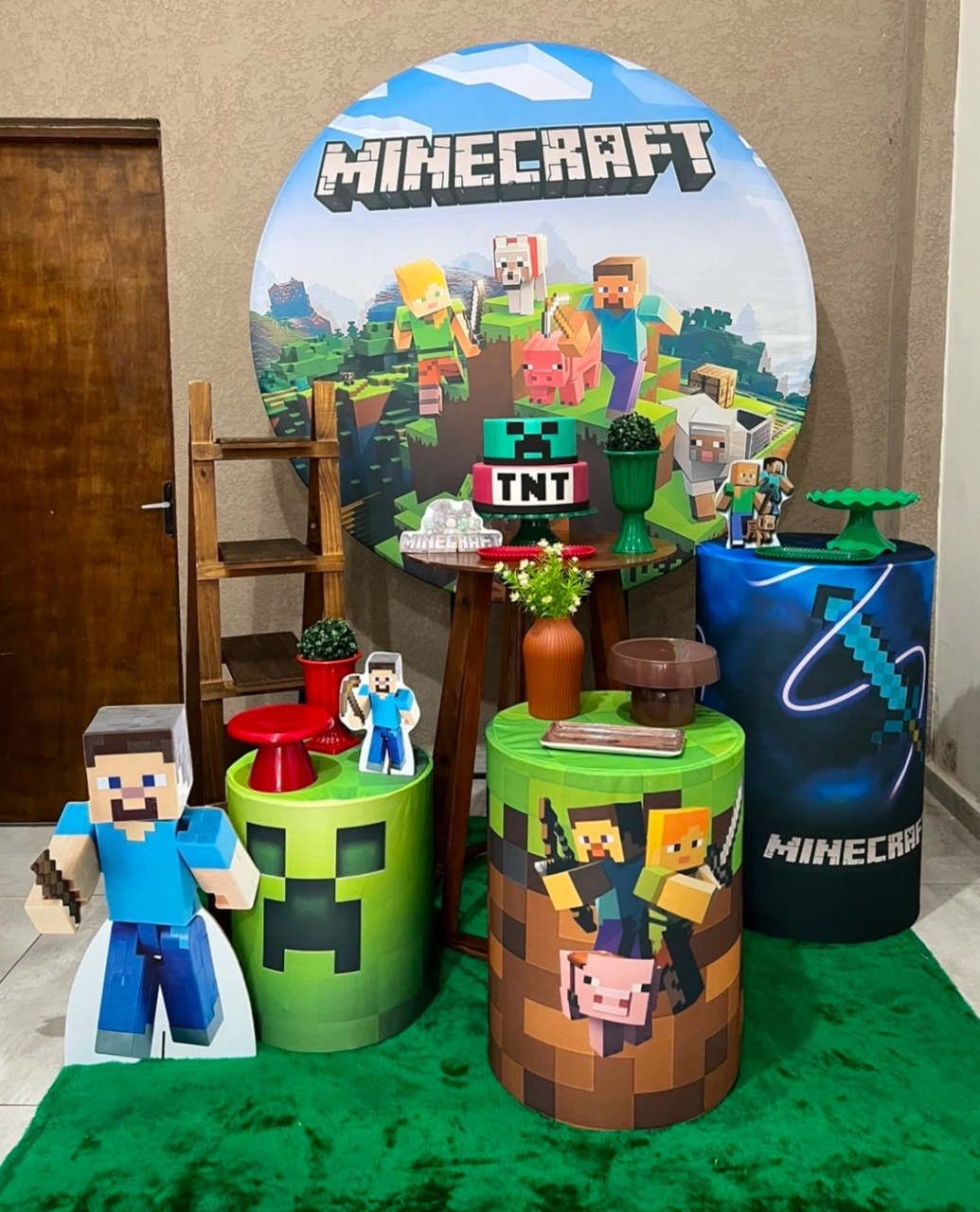 Kit Pm Grande Minecraft - Jujuba Festa e Cia 