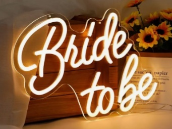 Led Bride To Be - Jujuba Festa e Cia 