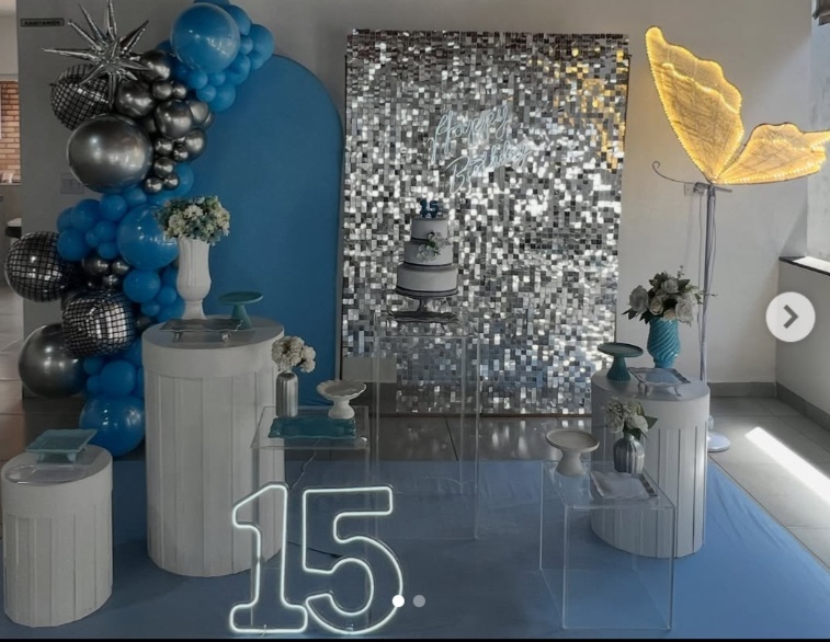 Decoração Completa Shimmer - Jujuba Festa e Cia 