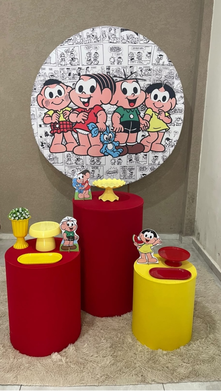 Kit Pm Básico Turma da Mônica - Jujuba Festa e Cia 