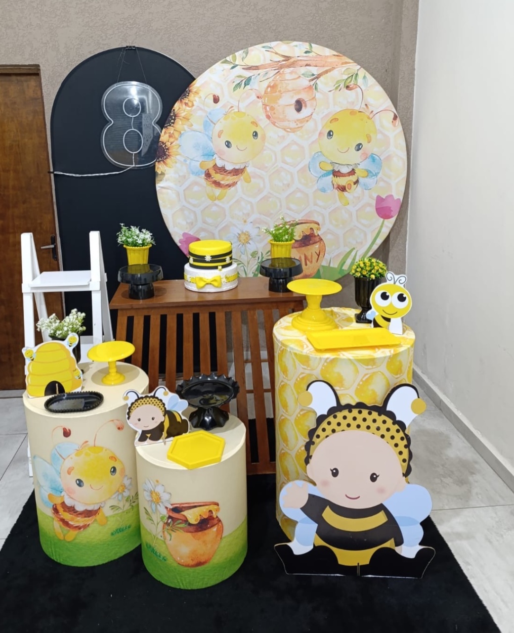 Kit Pm Essencial Abelhinha - Jujuba Festa e Cia 