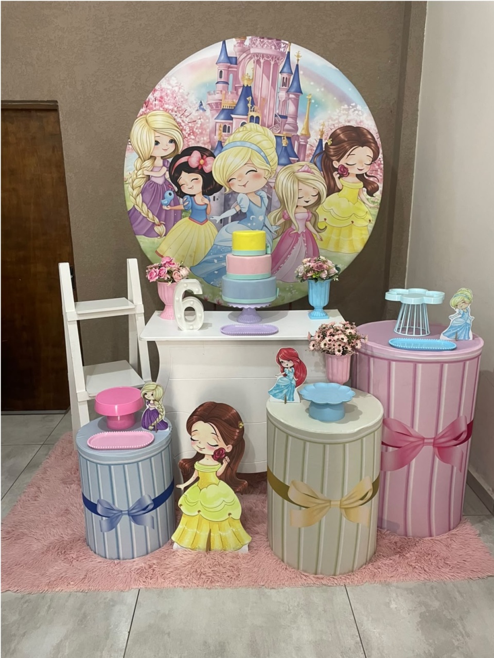Kit Pm Grande Princesas Cute - Jujuba Festa e Cia 