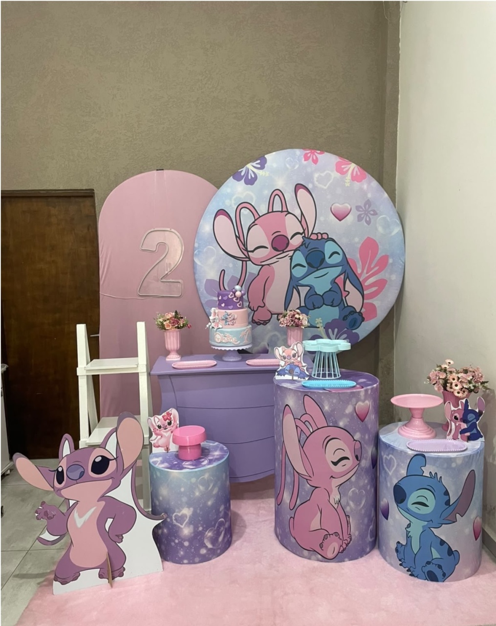 Kit Pm Essencial Angel E Stitch - Jujuba Festa e Cia 