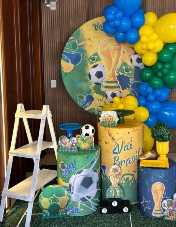 Kit Pm Médio Copa Do Mundo - Jujuba Festa e Cia 