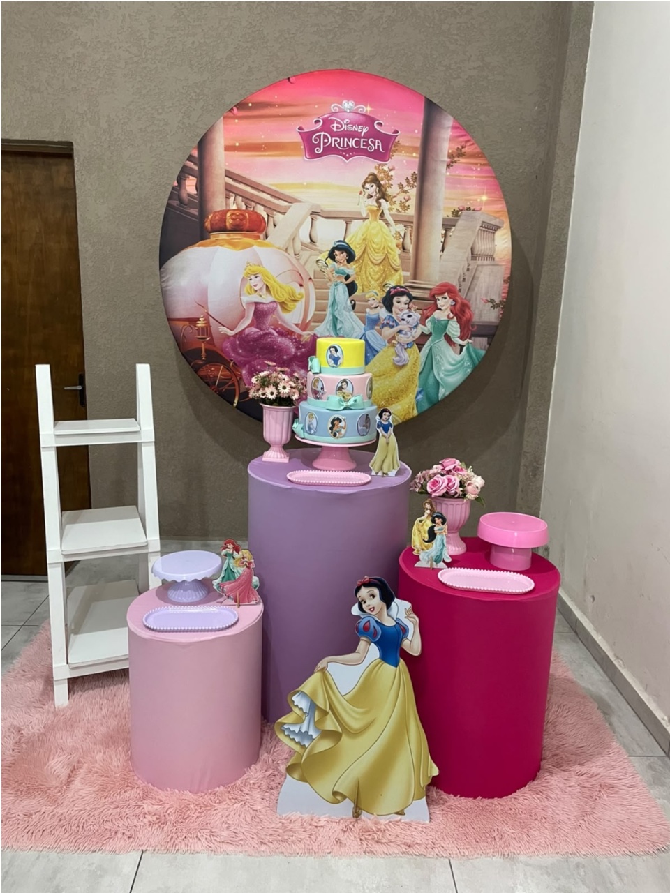 Kit Pegue Monte Medio Princesas - Jujuba Festa e Cia 