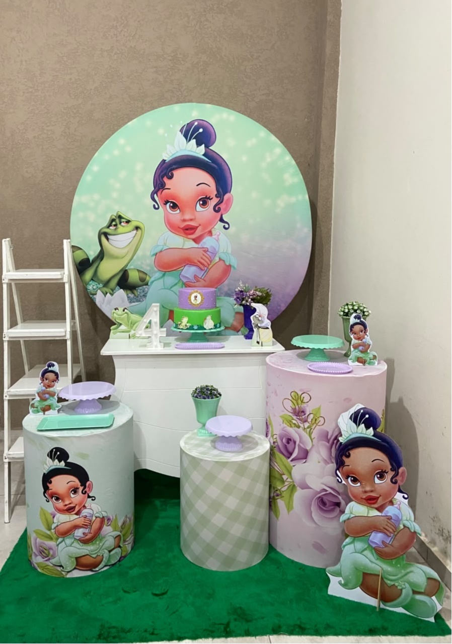 Kit Pm Grande Tiana Baby - Jujuba Festa e Cia 