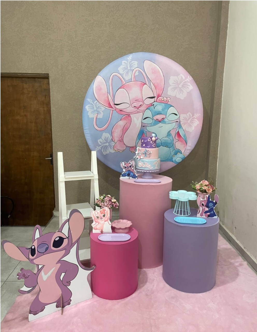 Kit Pm Médio Stitch E Angel - Jujuba Festa e Cia 