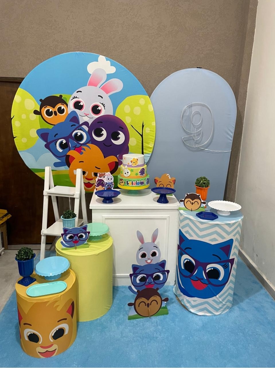 Kit Pm Essencial Bolofofo Azul - Jujuba Festa e Cia 