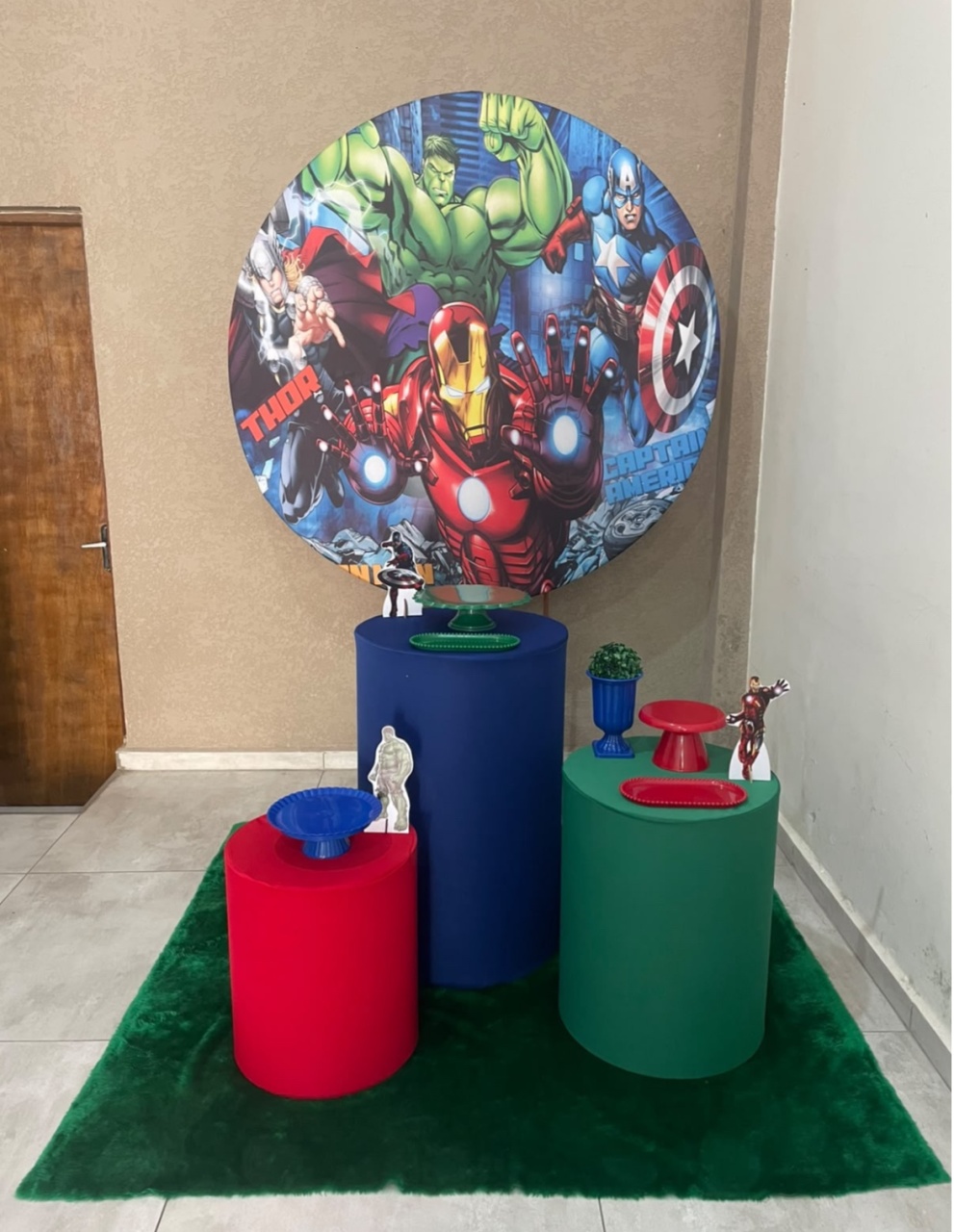 Kit Pm Básico Vingadores/ Heróis - Jujuba Festa e Cia 