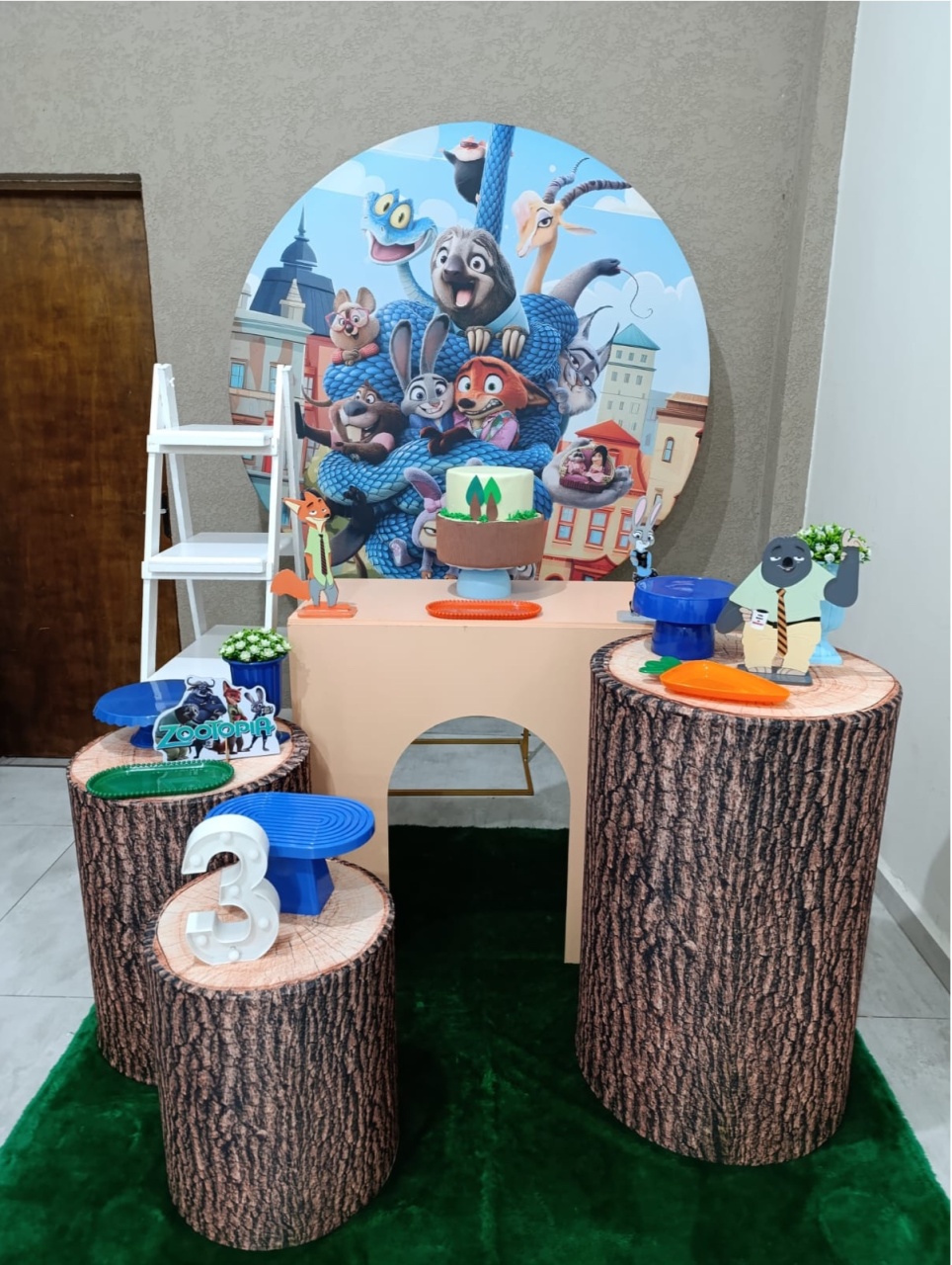 Kit Pm Grande Zootopia - Jujuba Festa e Cia 