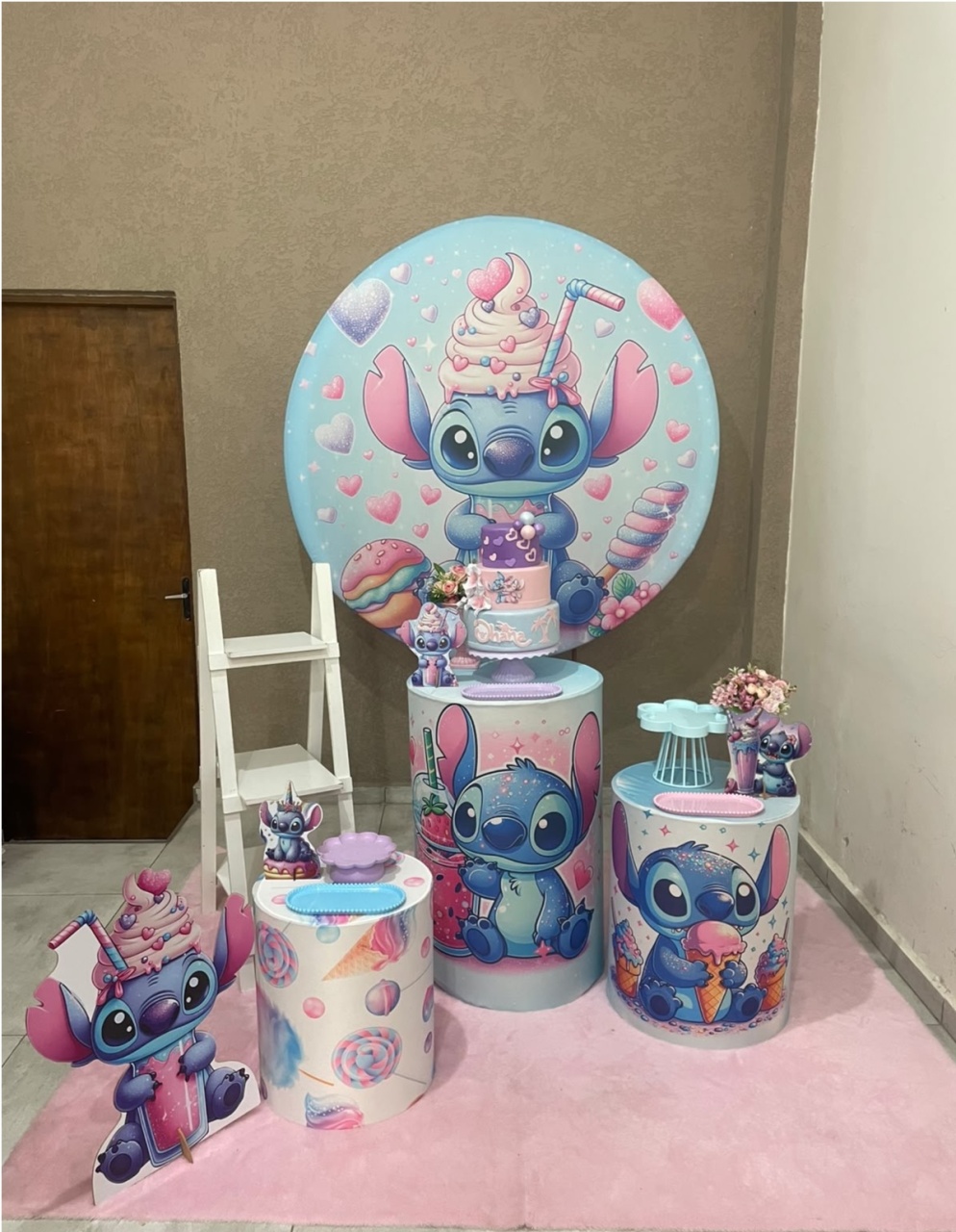 Kit Pm Médio Stitch Confeitaria - Jujuba Festa e Cia 