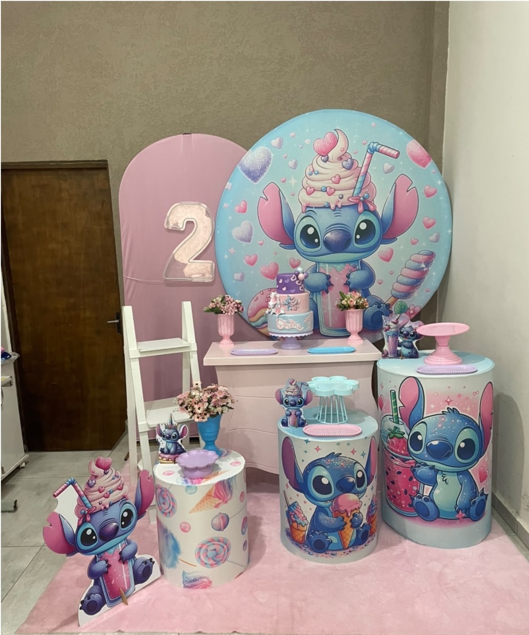 Kit Pm Essencial Stitch Confeitaria - Jujuba Festa e Cia 