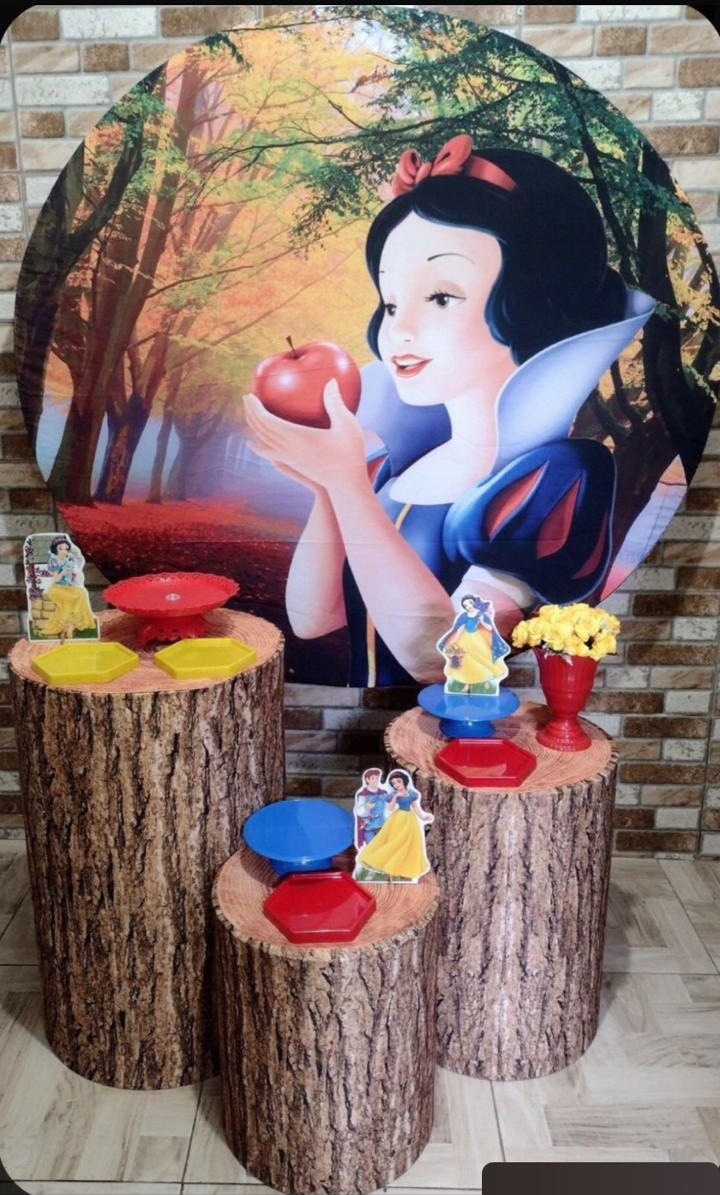 Kit Básico Branca de Neve - Jujuba Festa e Cia 