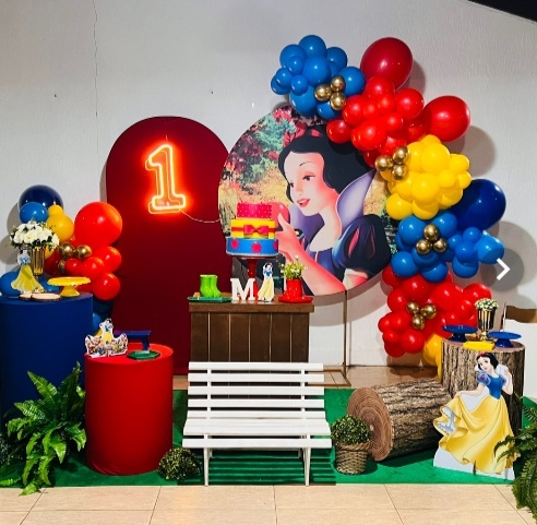 Kit Pm Golden Branca de Neve - Jujuba Festa e Cia 