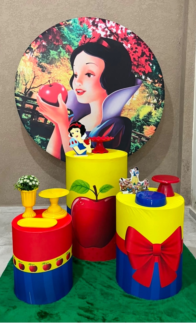 Kit Pm Básico Branca de Neve - Jujuba Festa e Cia 
