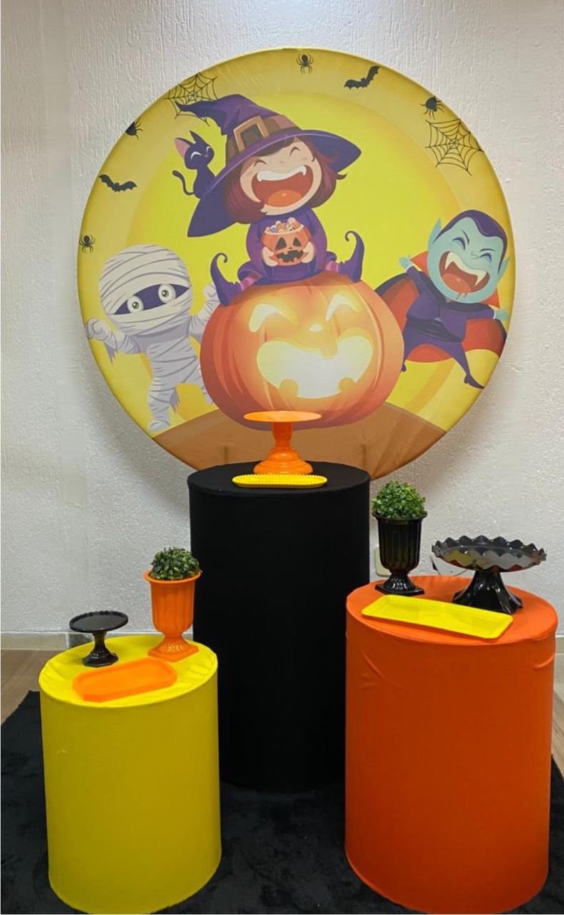 Kit Pm Básico Haloween  - Jujuba Festa e Cia 