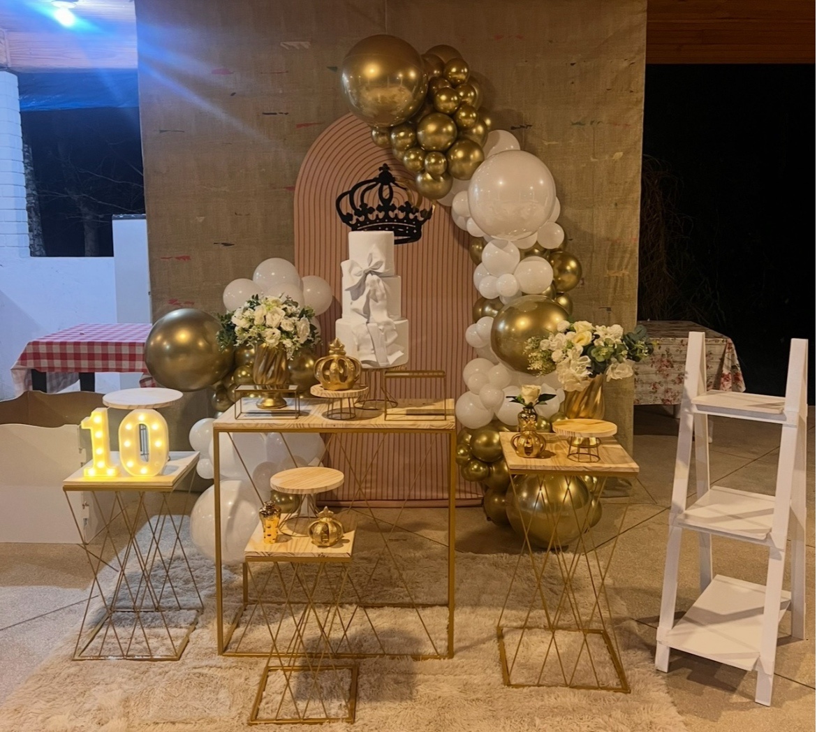 Decoração Prime Coroa de Princesa - Jujuba Festa e Cia 