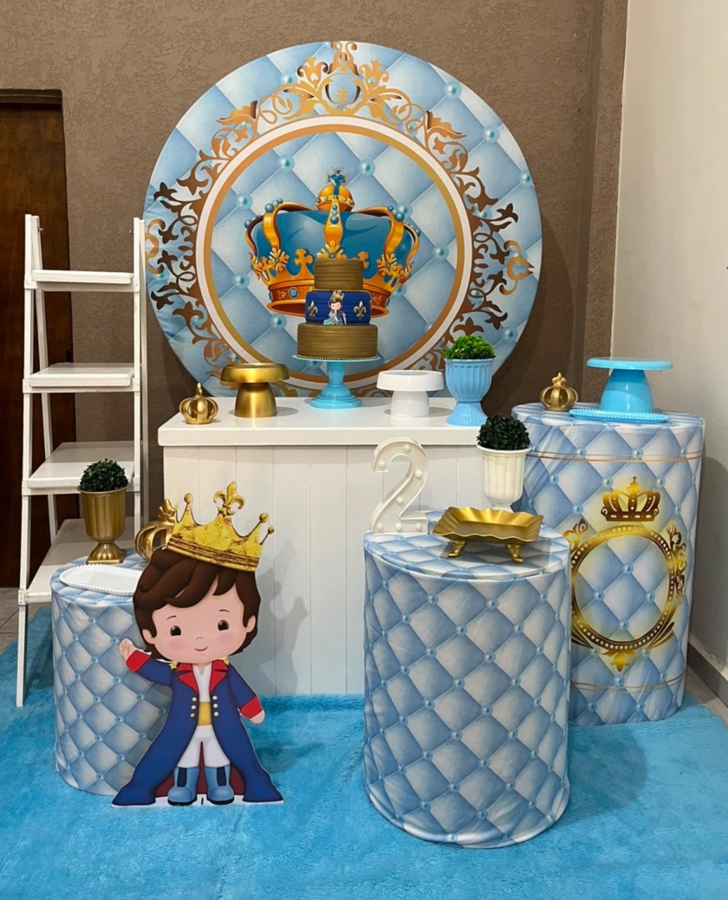 Kit Grande Príncipe Azul - Jujuba Festa e Cia 