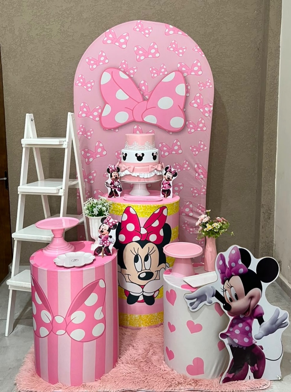 Kit Médio Minnie Romano - Jujuba Festa e Cia 