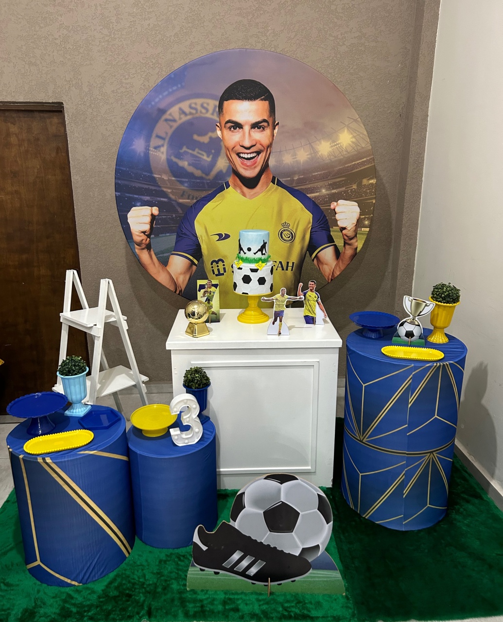 Kit Pm Grande Cristiano Ronaldo - Jujuba Festa e Cia 