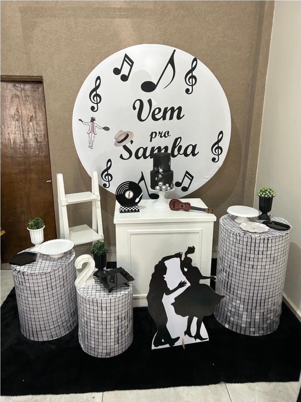 Kit Pm Grande Vem Pro Samba - Jujuba Festa e Cia 