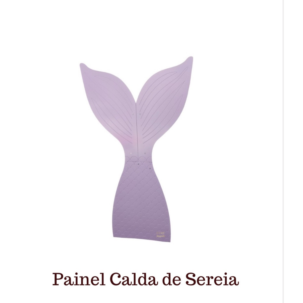 Painel Calda de Sereia - Jujuba Festa e Cia 