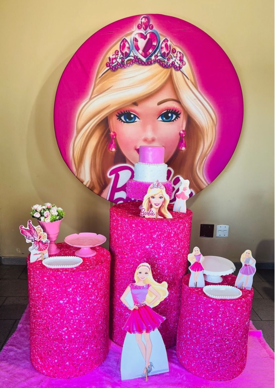 Kit Pm Básico Barbie - Jujuba Festa e Cia 