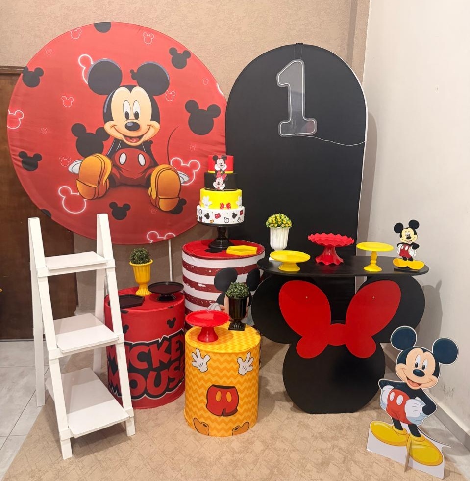 Kit Pm Essencial Mickey - Jujuba Festa e Cia 