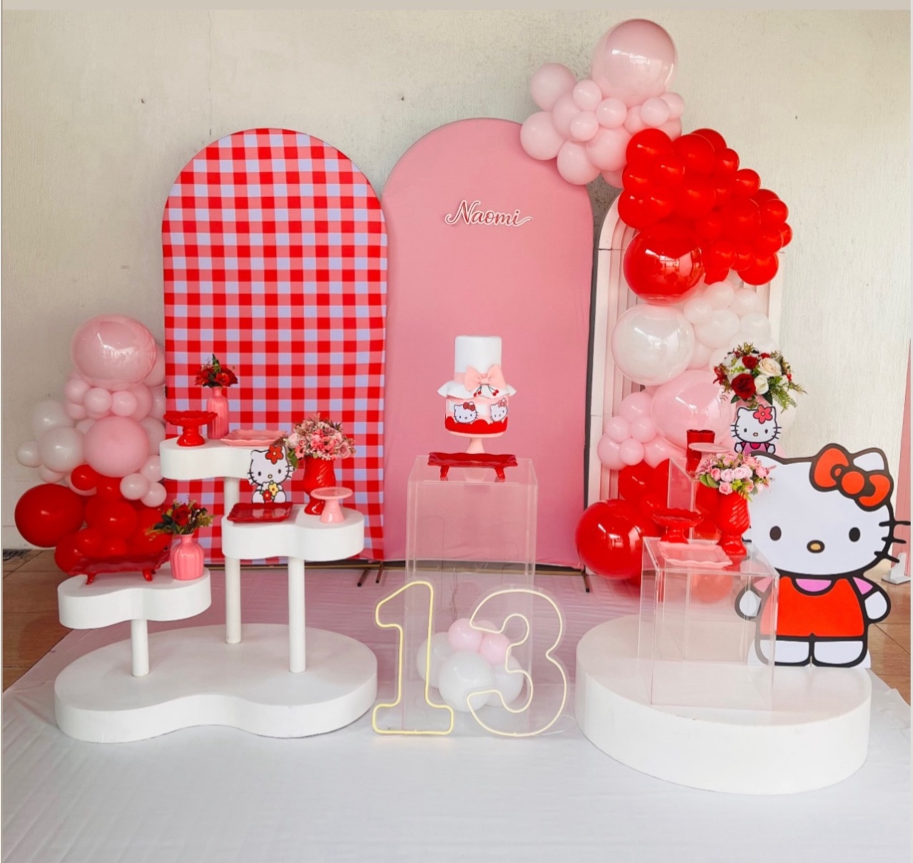 Decoração Completa Hello Kit Premium  - Jujuba Festa e Cia 