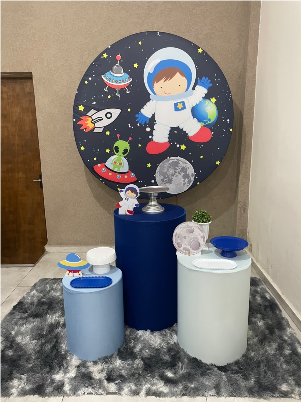 Kit Pm Básico Astronauta - Jujuba Festa e Cia 