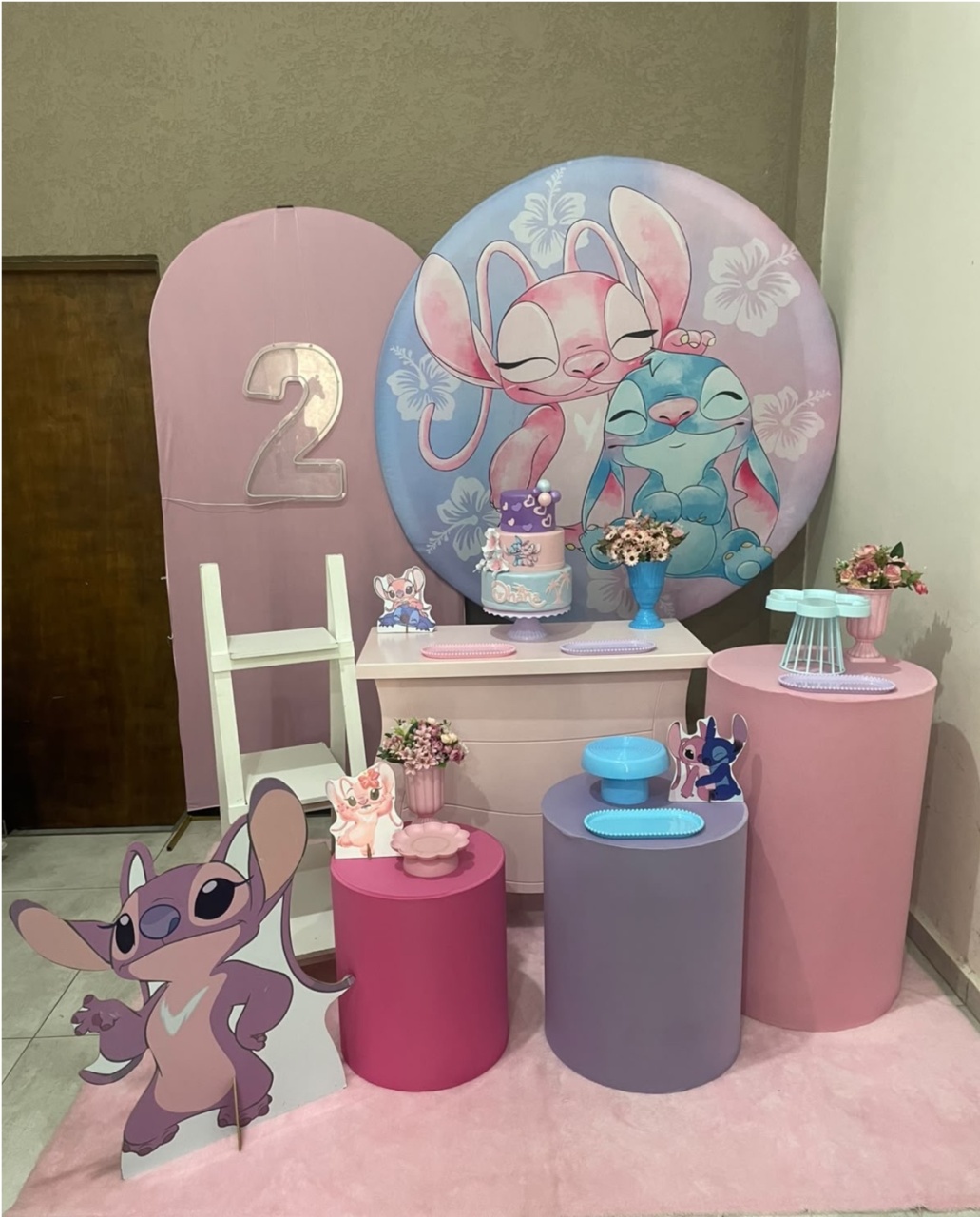 Kit Pm Essencial Stitch E Angel - Jujuba Festa e Cia 
