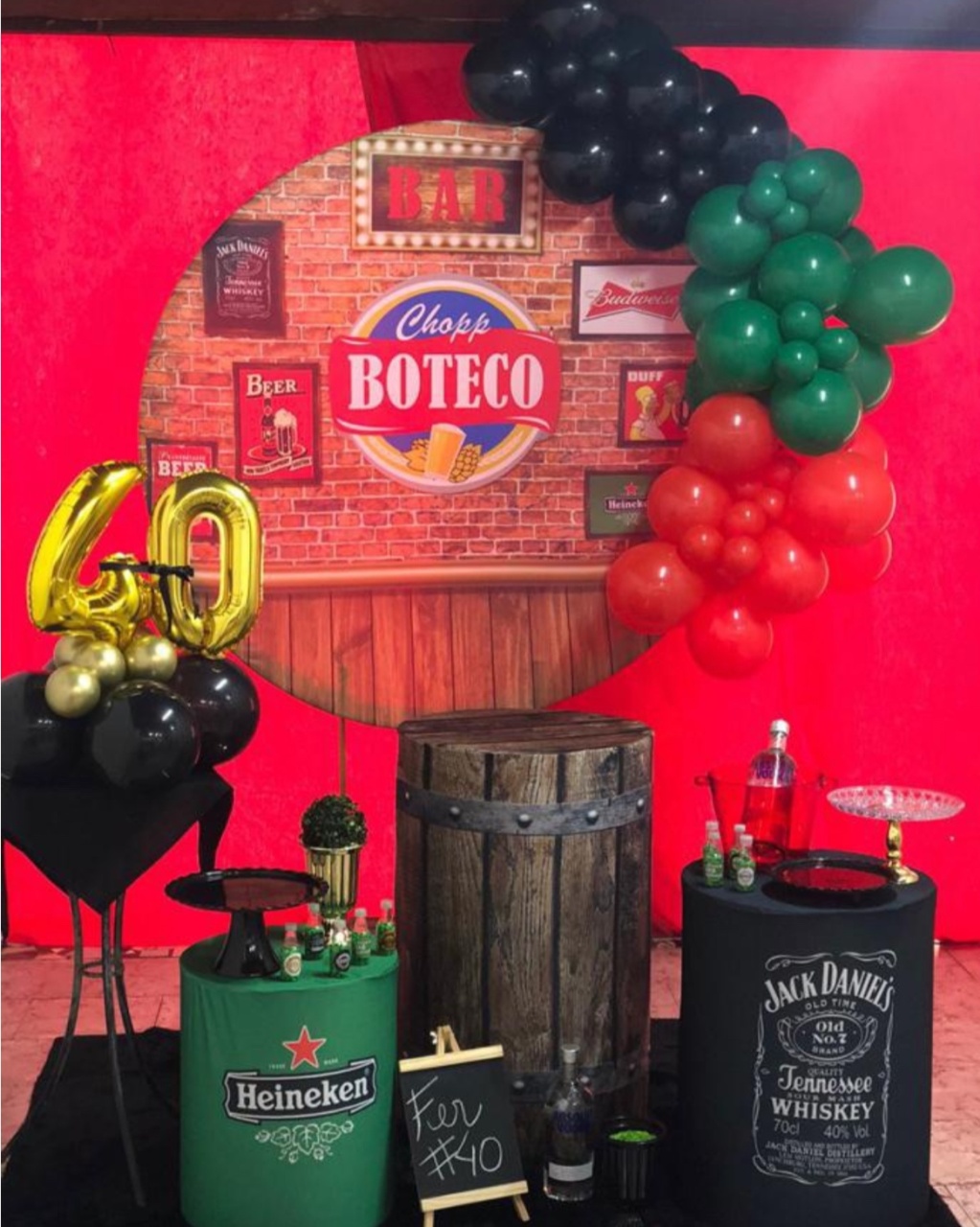 Kit Pm Básico Boteco  - Jujuba Festa e Cia 