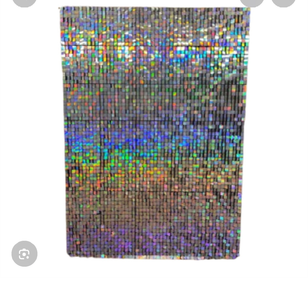 Painel Shimmer Holográfico  - Jujuba Festa e Cia 