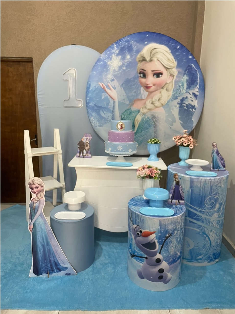 Kit Pegue Monte Essencial Frozen - Jujuba Festa e Cia 