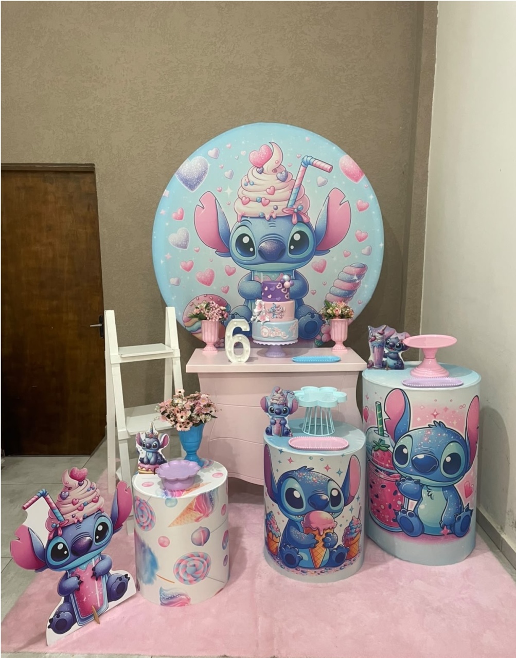Kit Pm Grande Stitch Confeitaria - Jujuba Festa e Cia 