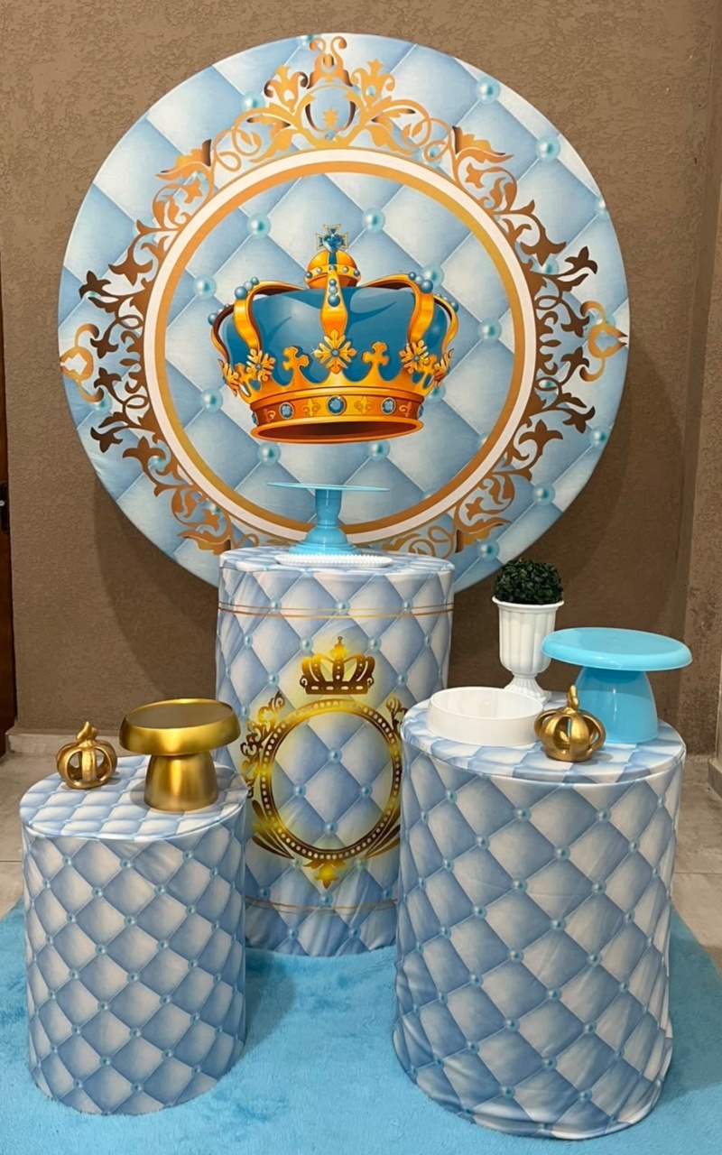 Kit Básico Príncipe Azul - Jujuba Festa e Cia 