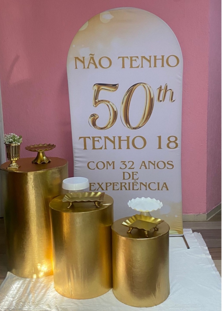 Kit Pm Básico 50 Anos - Jujuba Festa e Cia 