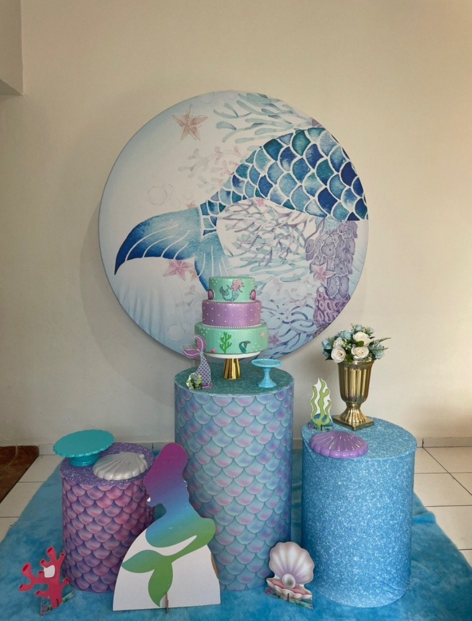 Kit Pm Calda de Sereia - Jujuba Festa e Cia 