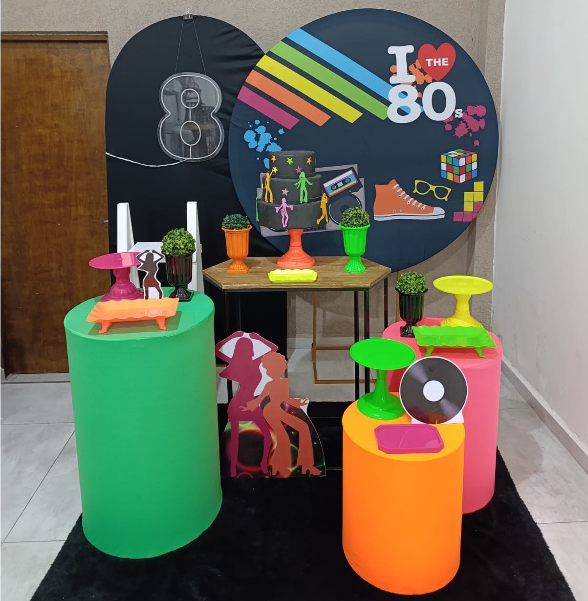 Kit Pm Essencial I Love 80 (Cópia 1) - Jujuba Festa e Cia 